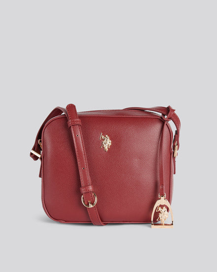 Jones Crossbody Pu Wine