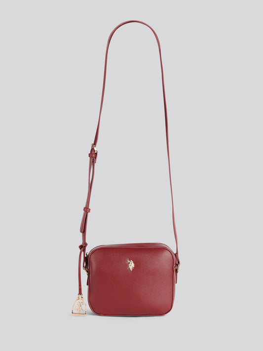 Jones Crossbody Pu Wine