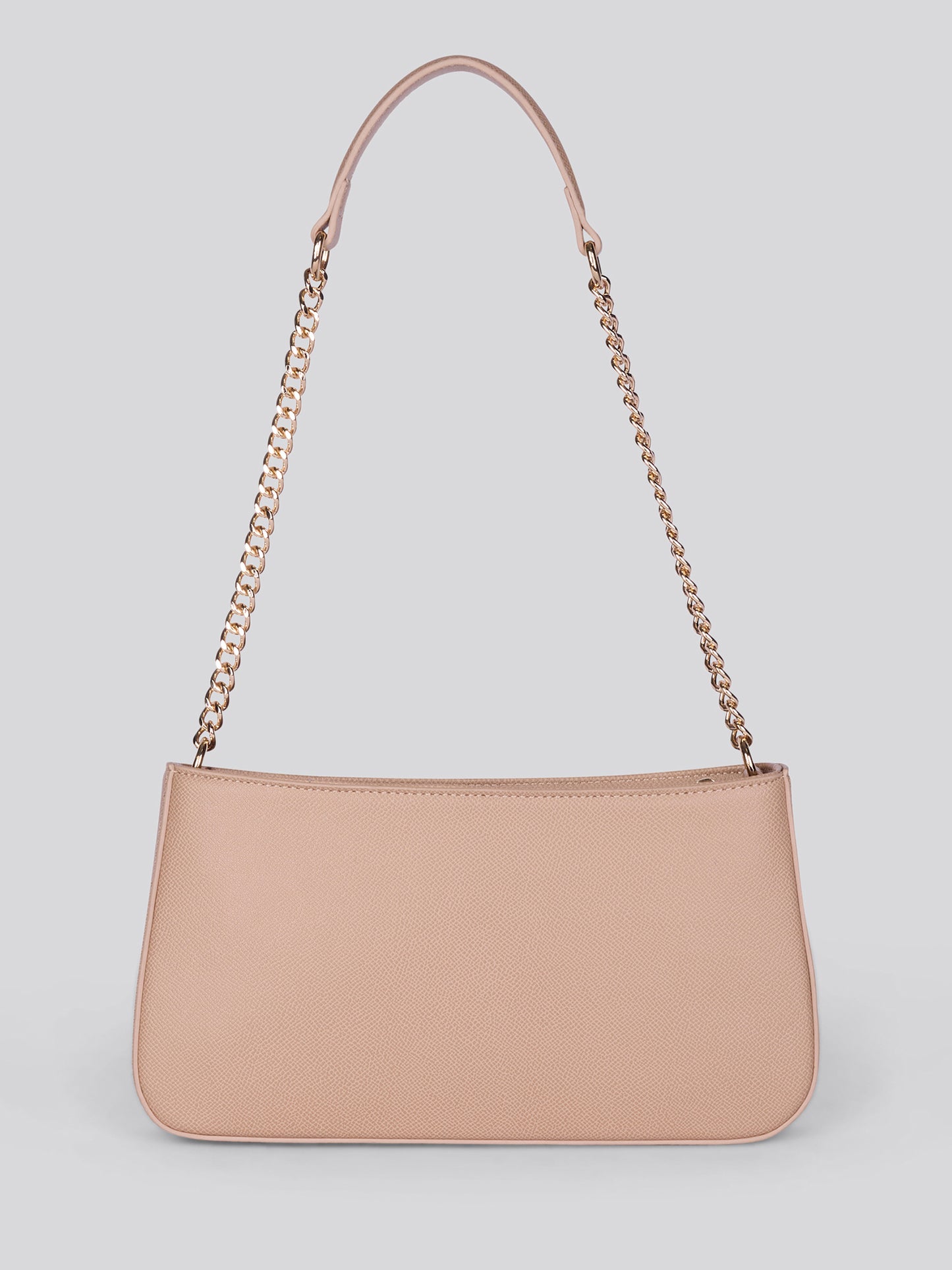 Womens Jones Small Hobo Bag w/ Chain Beige