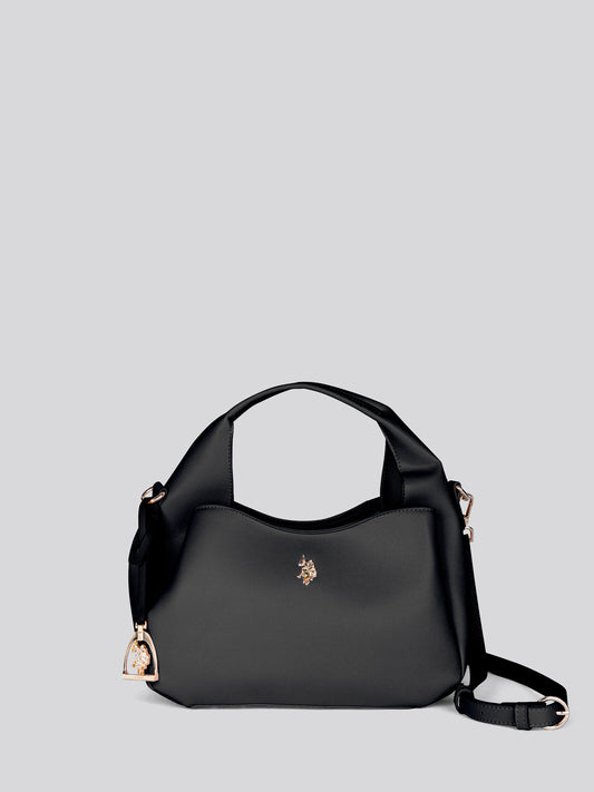Womens Jones Small Double Handle Bag Black
