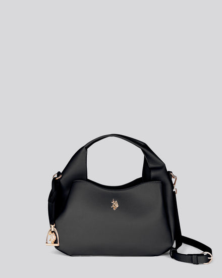 Womens Jones Small Double Handle Bag Black