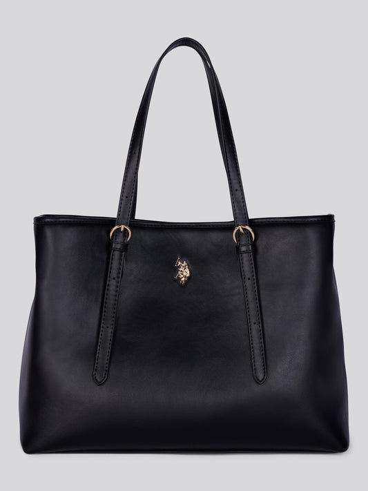 Womens Blackstone Shopping Bag Black