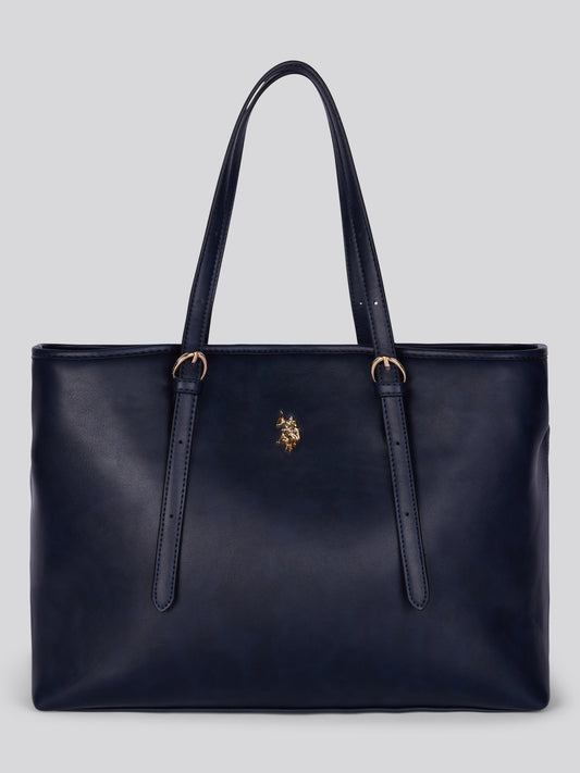 Womens Blackstone Shopping Bag Navy