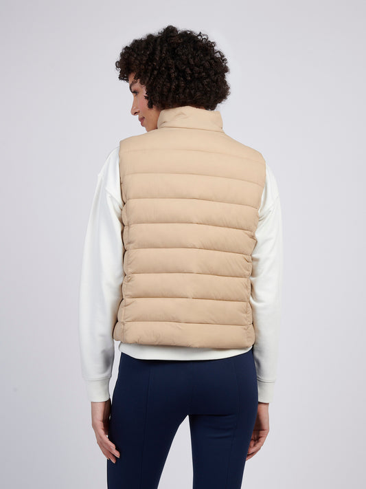 Lekki puffer damski dmucha w sezamie