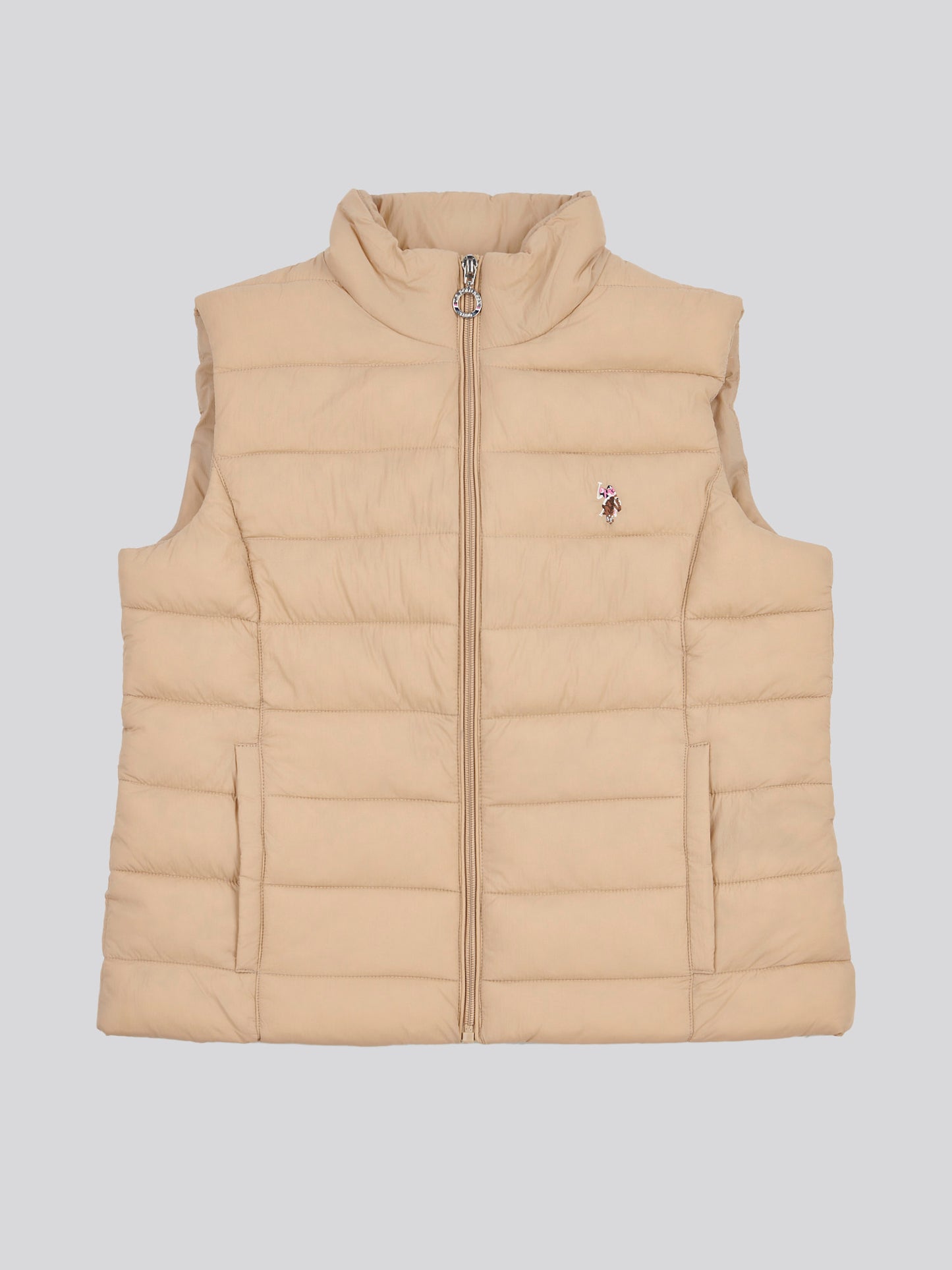 Lekki puffer damski dmucha w sezamie