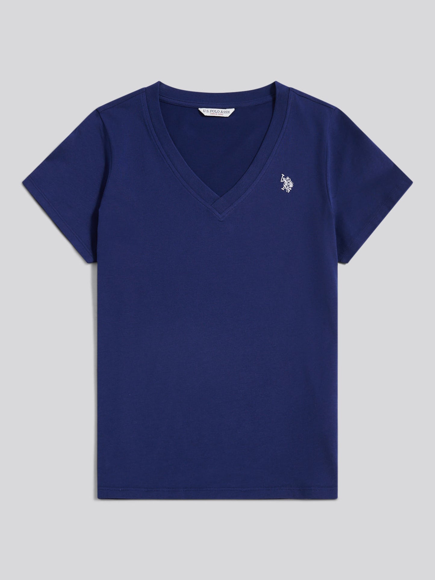 Womens V-Neck T-Shirt in Marlin
