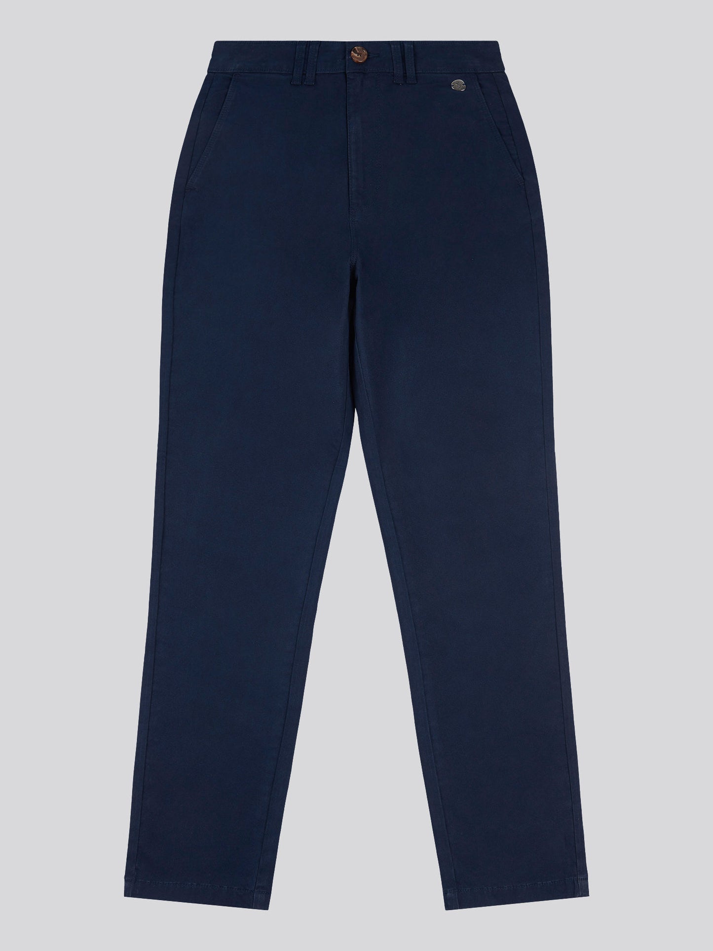 Womens Chino Trousers in Navy Iris
