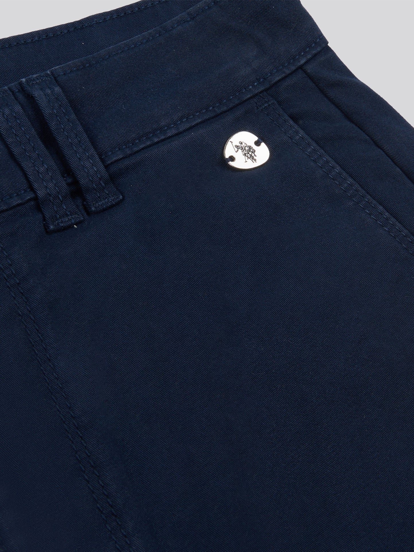 Womens Chino Trousers in Navy Iris