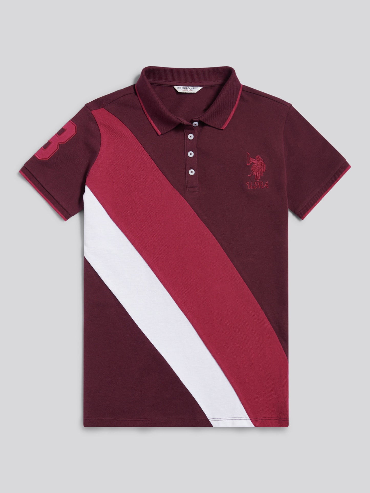 Women Sash Player 3 Polo Shirt na figie