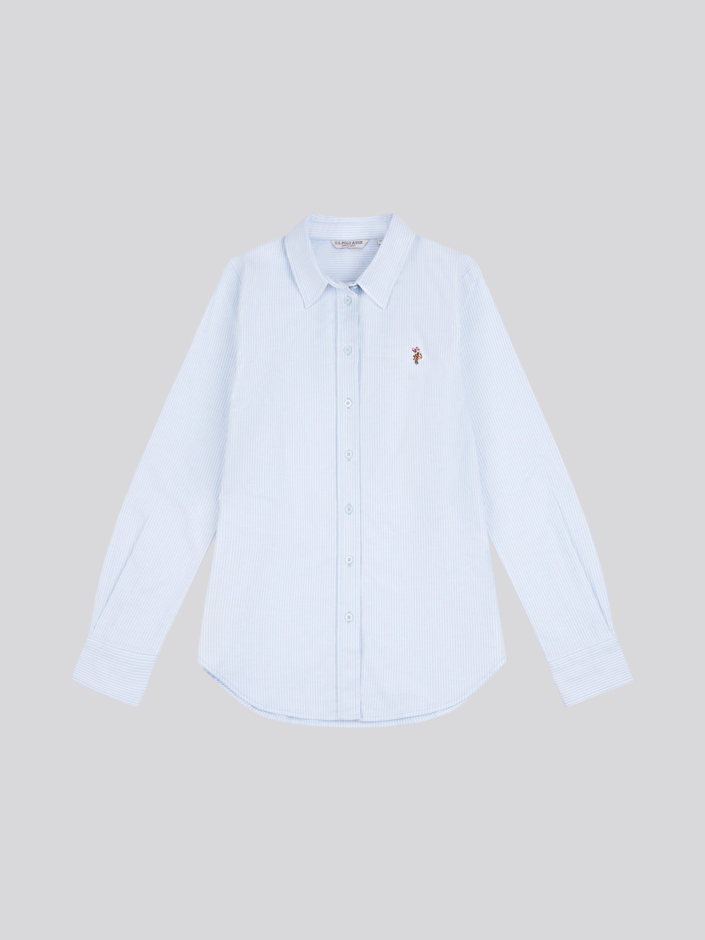 Womens Stripe Stretch Classic Fit Oxford Shirt Windsurfer