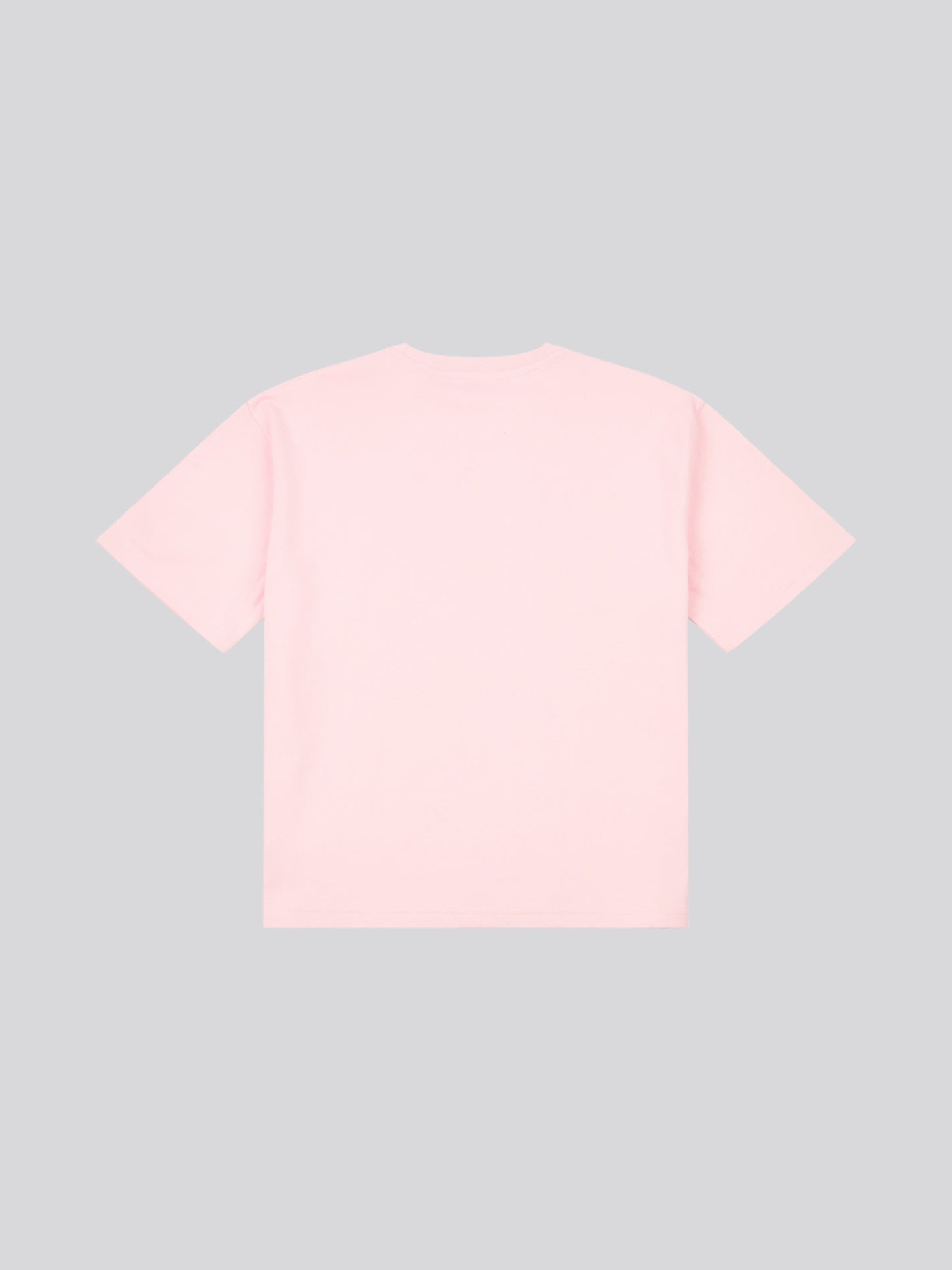 T-shirt damski podwójny jeźdźcy luźne załoga w kryształowej róży