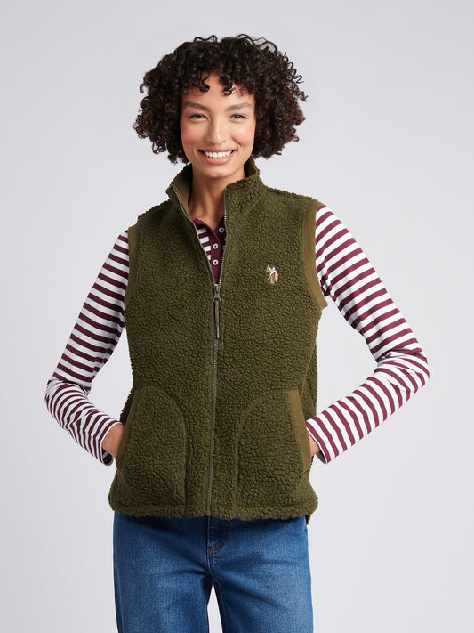DHM Borg Gilet Kalamata Green