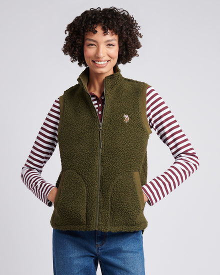 DHM Borg Gilet Kalamata Green