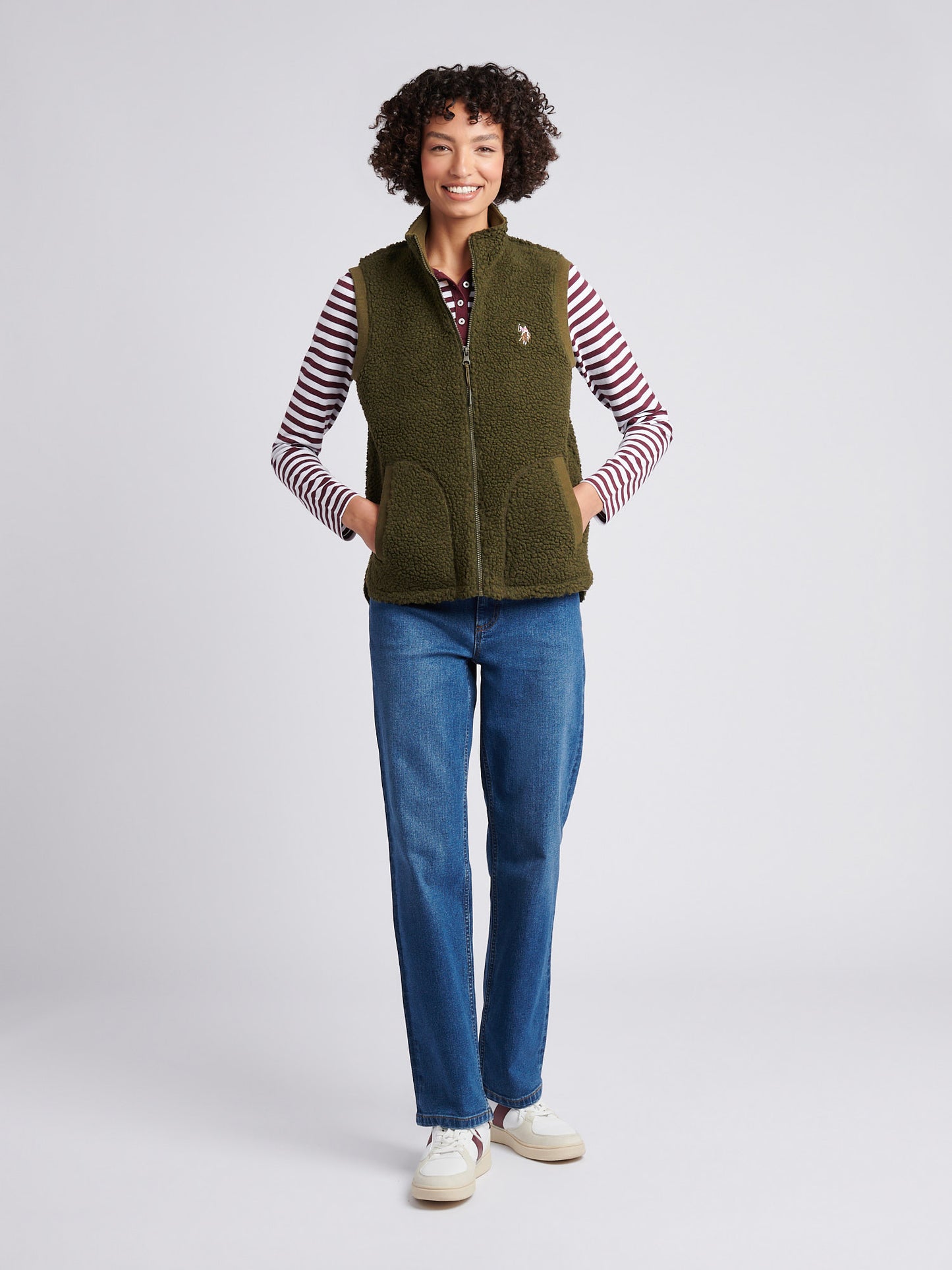 DHM Borg Gilet Kalamata Green