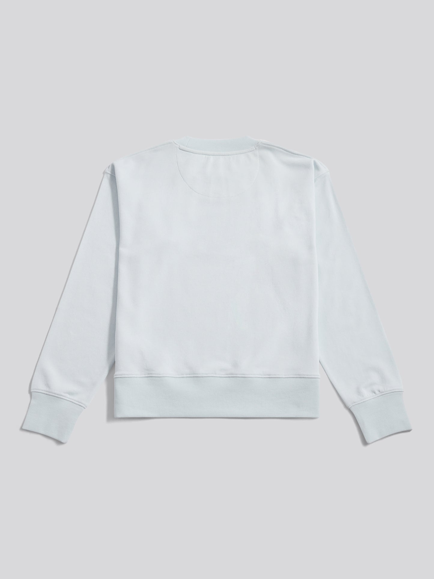 Womens Arc Graphic Crew Sweat in Ballad Blue