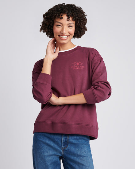 DHM Mallet Graphic Crew Fet Fig