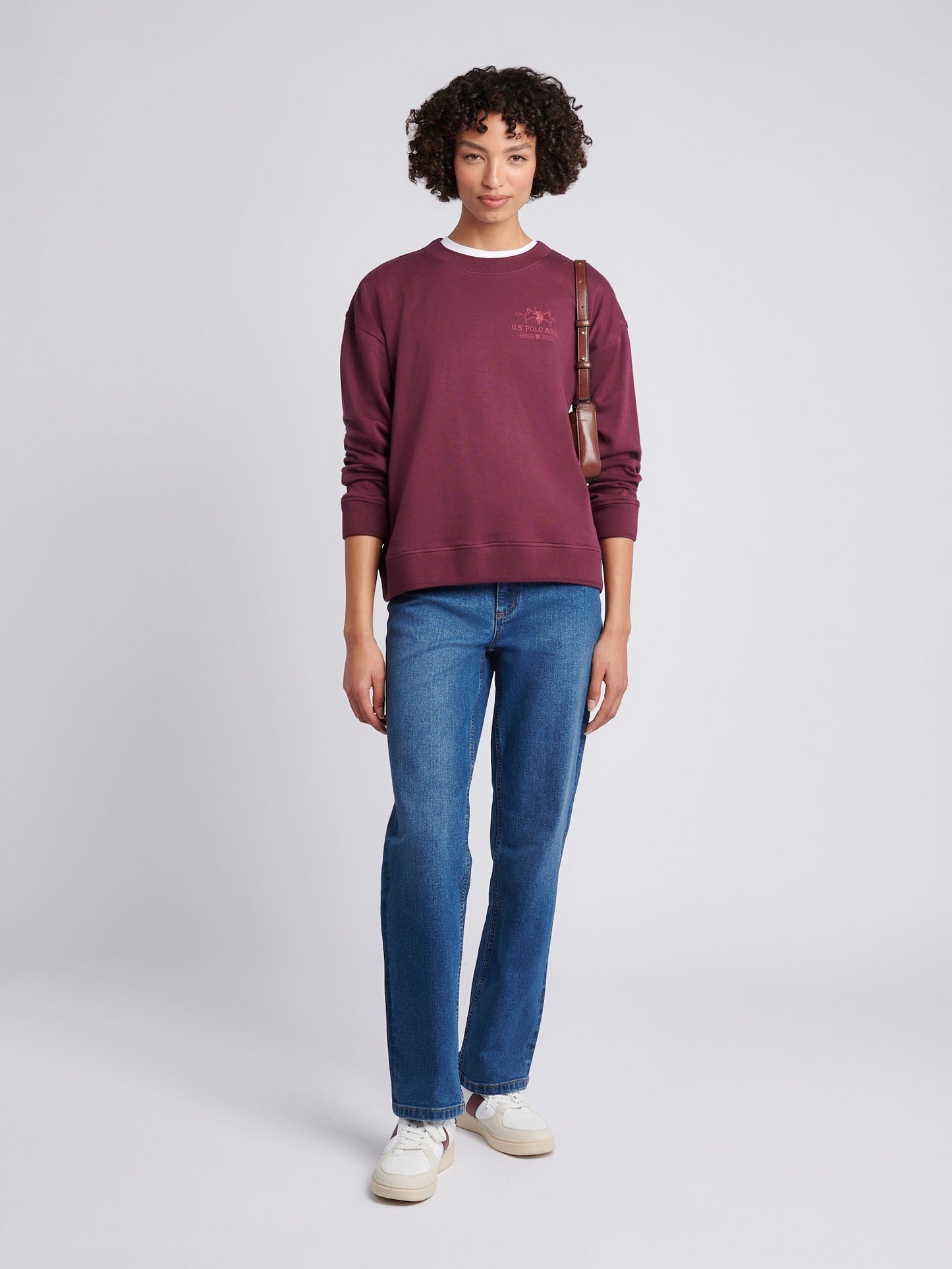 DHM Mallet Graphic Crew Fet Fig