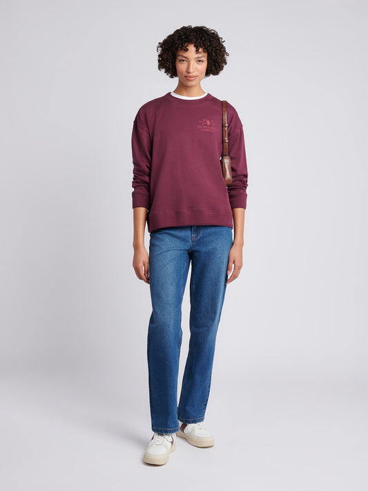 DHM Mallet Graphic Crew Fet Fig