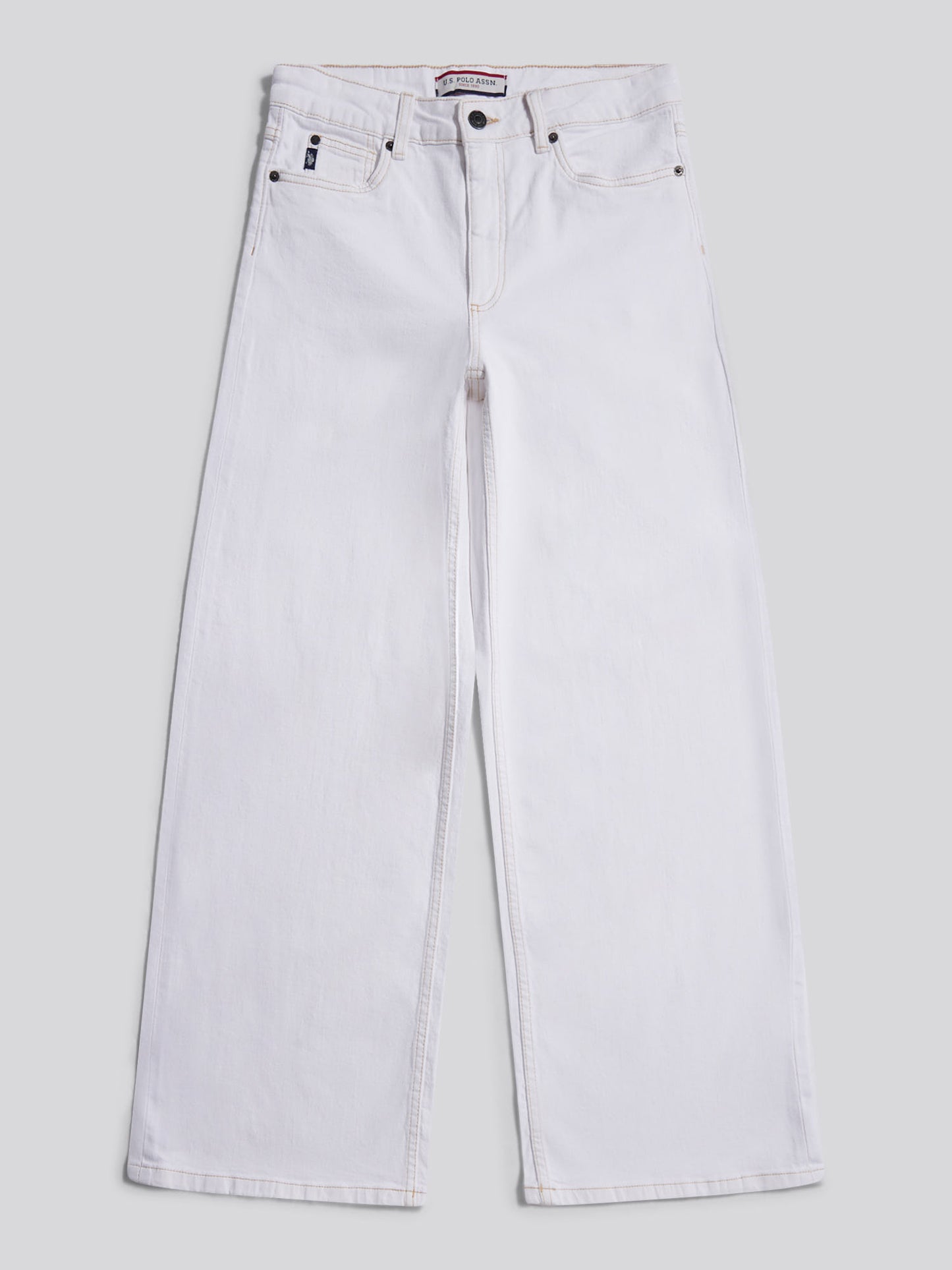 Womens Wide Fit Jean Bright White