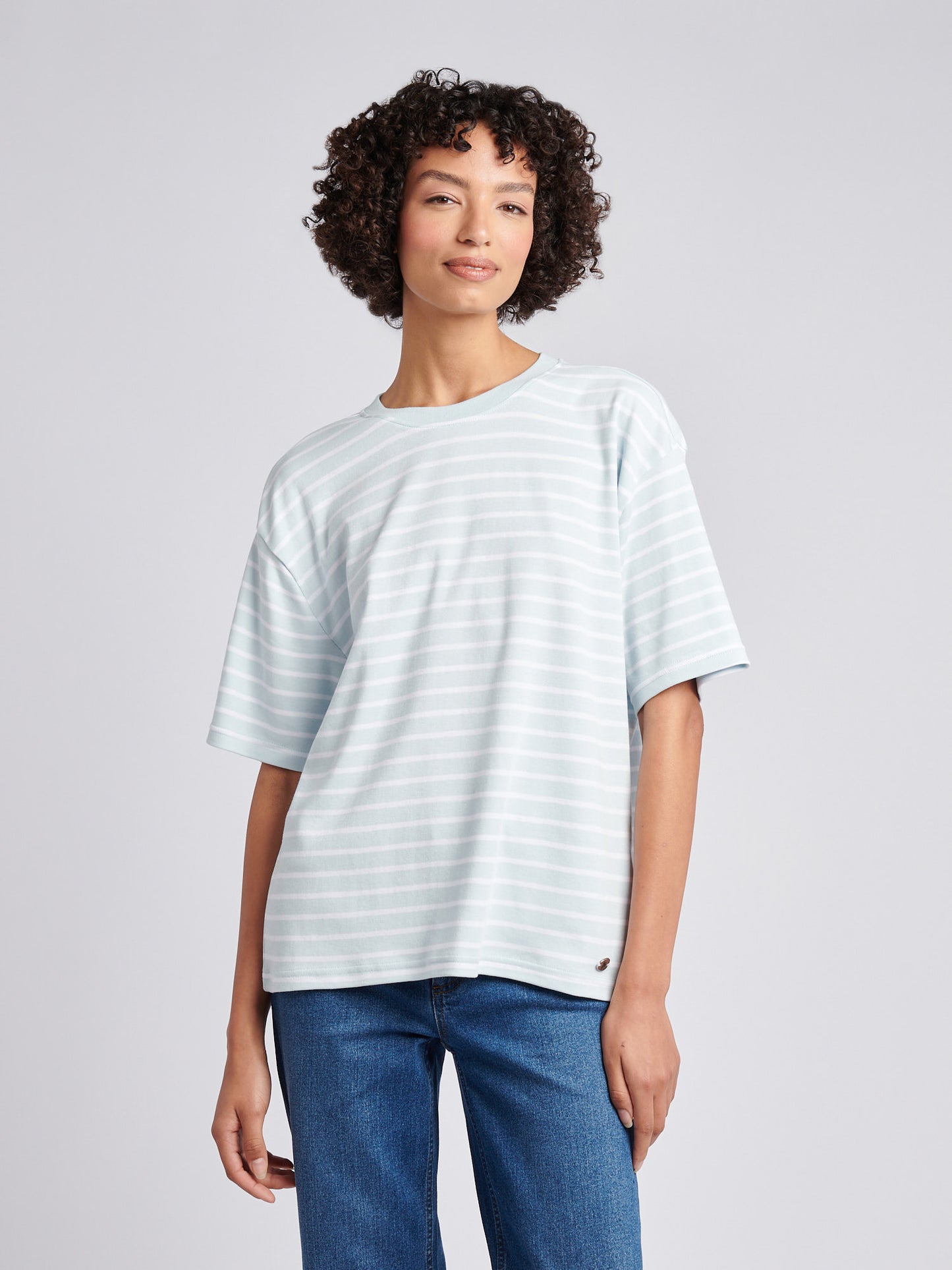 Ciężki do odwrotnego paska luźna załoga ballada na szyi