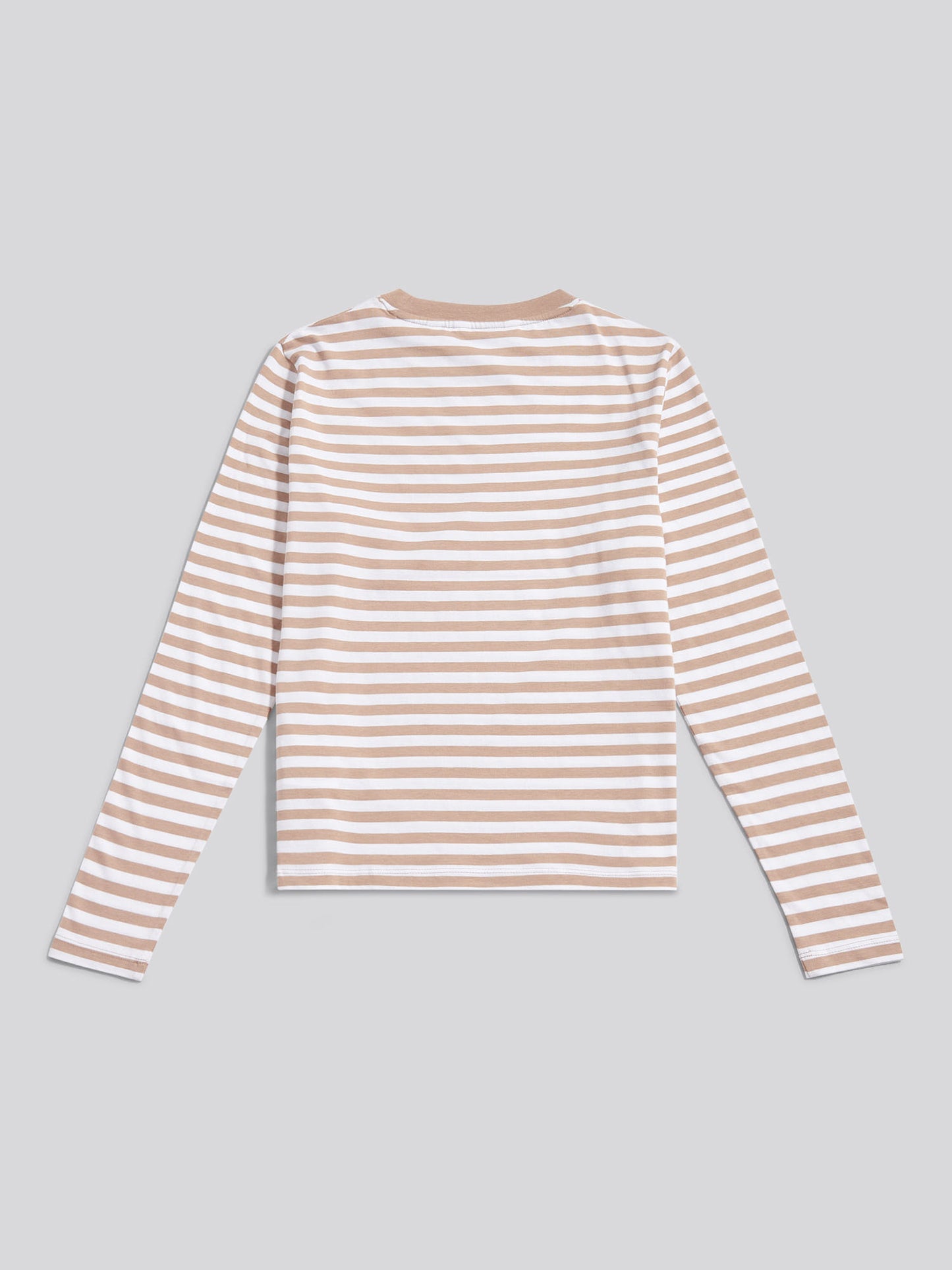 Stripe LS TEE Natural