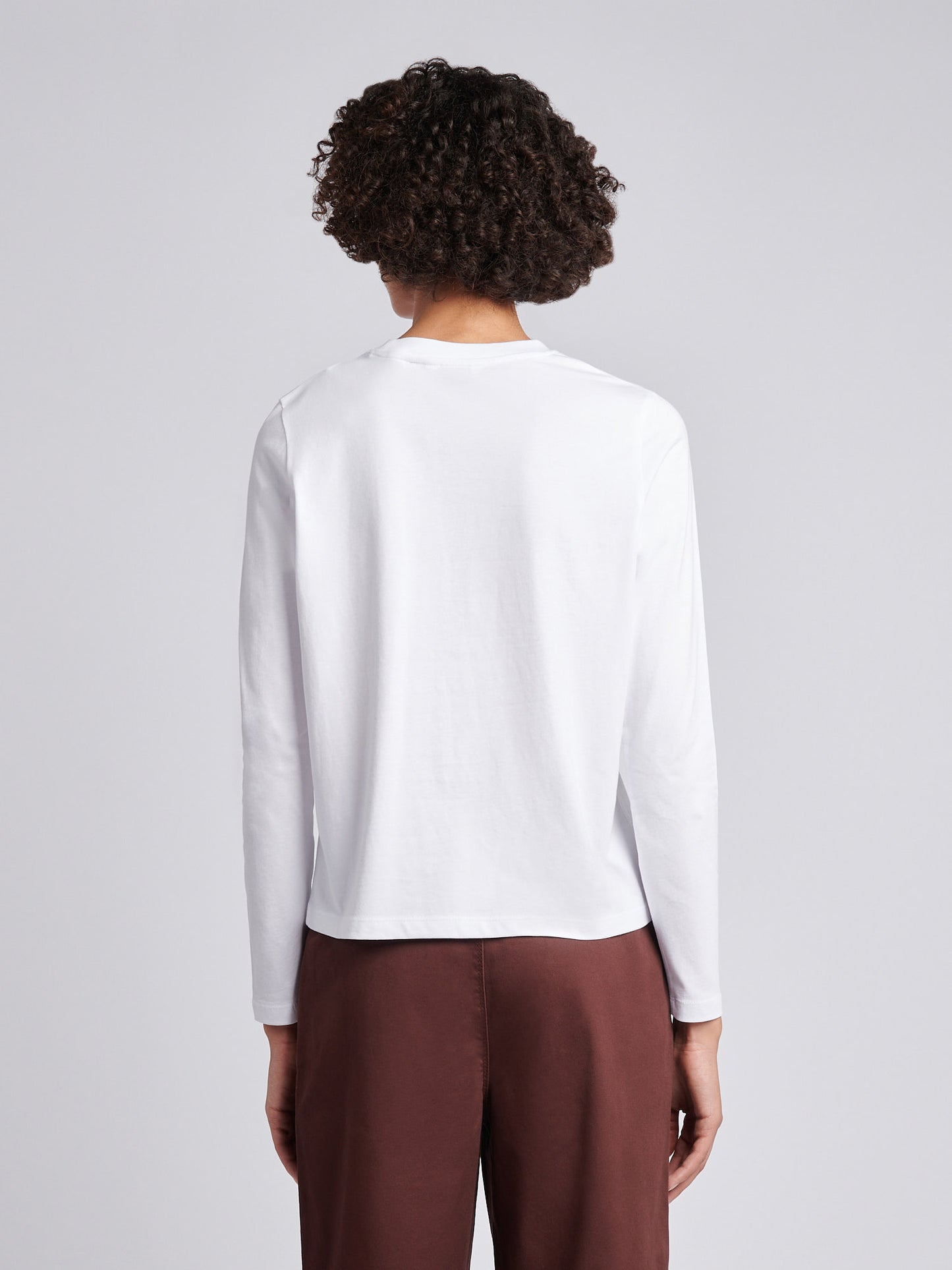 LS Pocket Tee Bright White