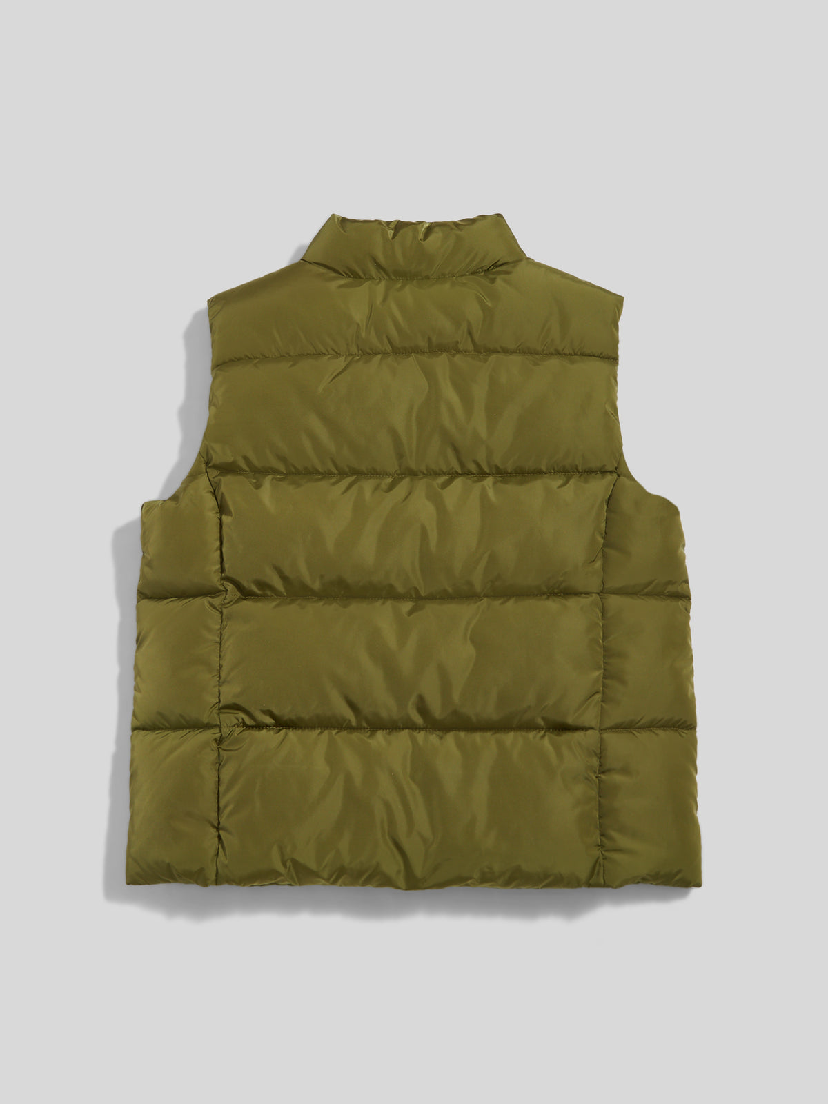 Womens Lightweight Puffer Gilet Olive Branch