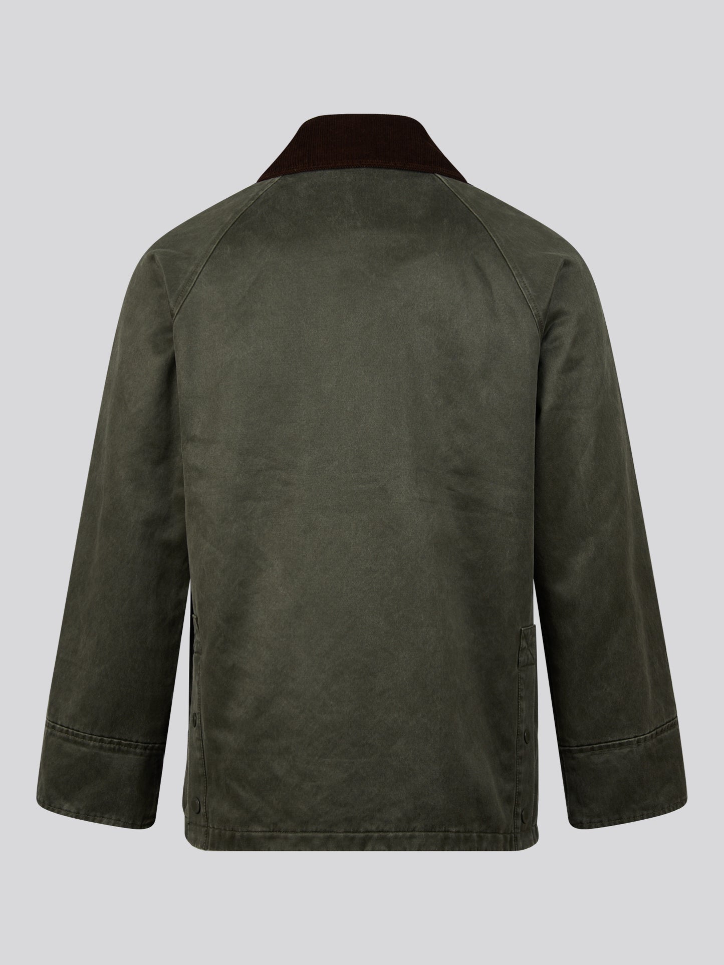 Womens Waxed Cotton Short Parka Chimera