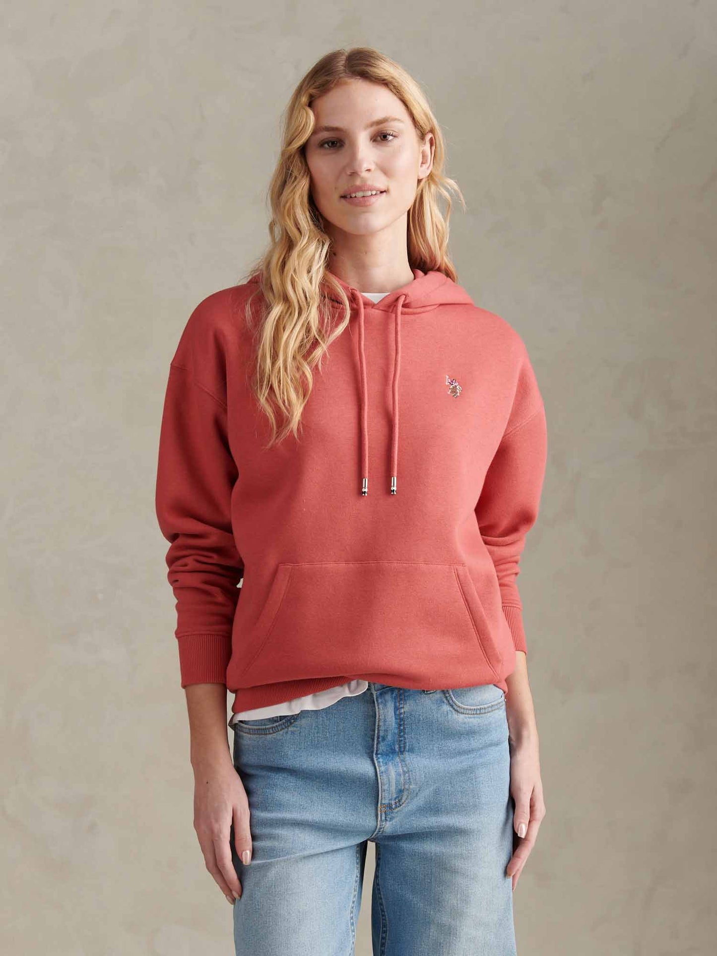 DHM Hoodie Mineral Red