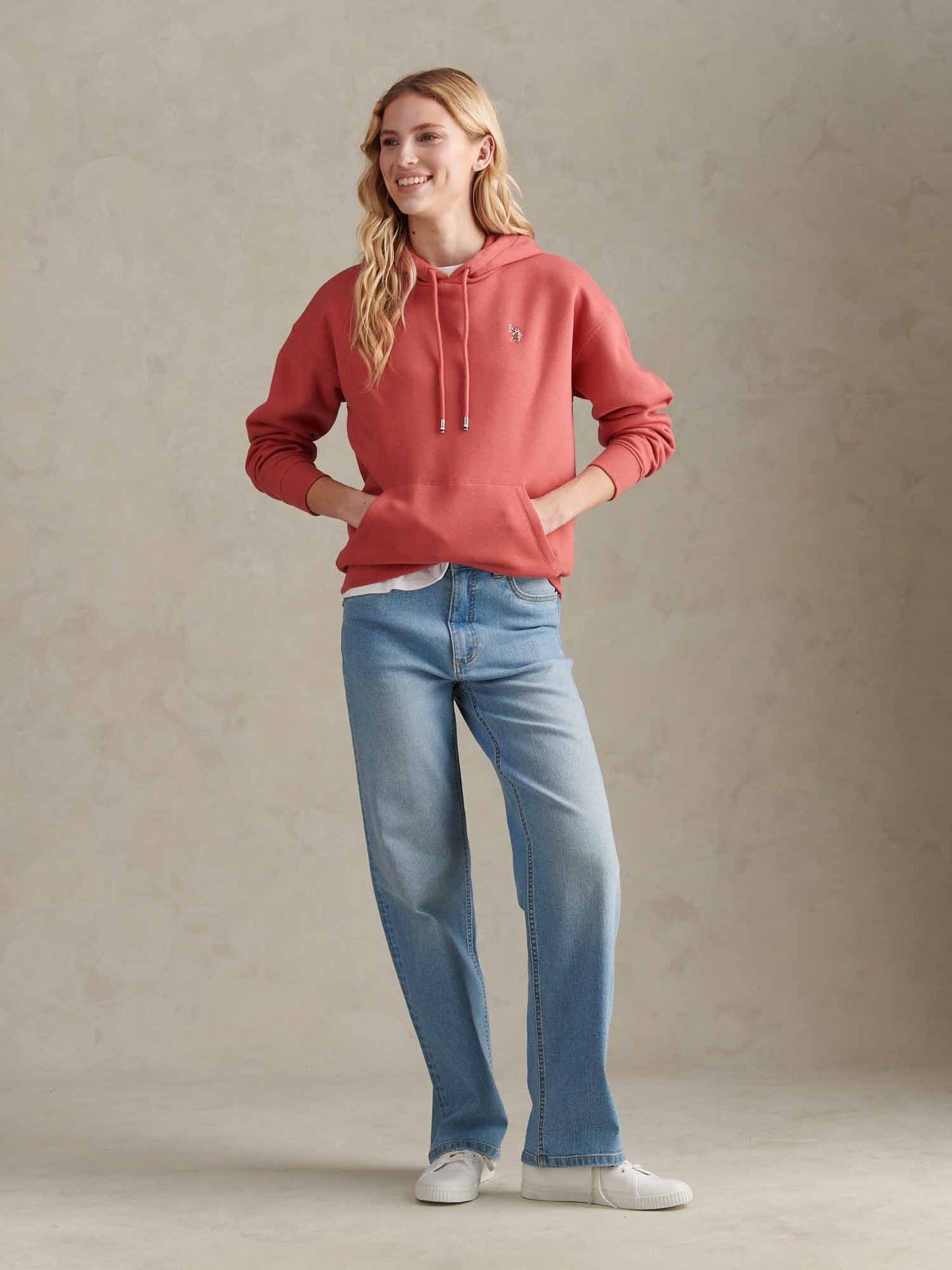 DHM Hoodie Mineral Red