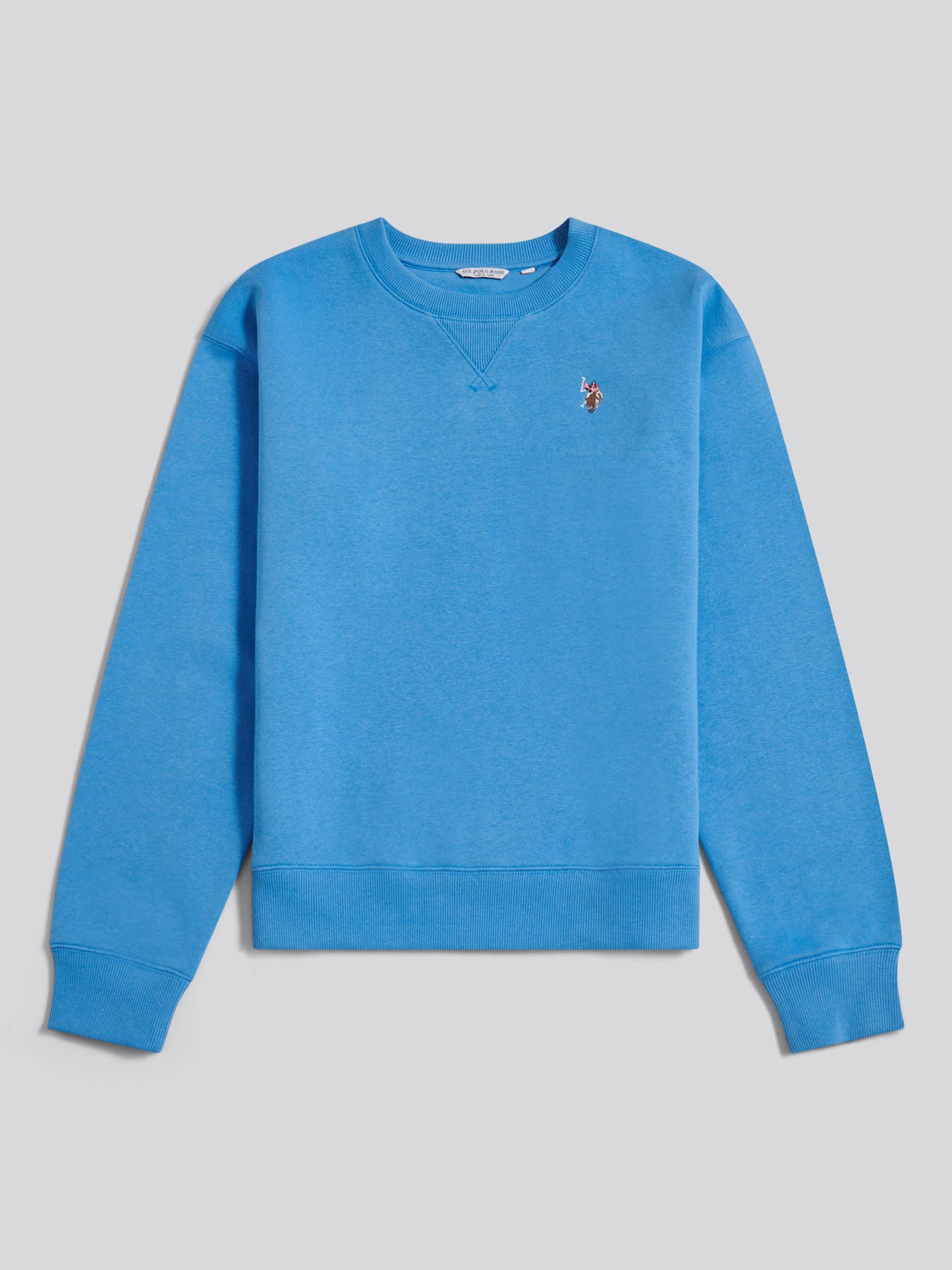 Womens Double Horsemen Crew Sweatshirt Regatta Blue